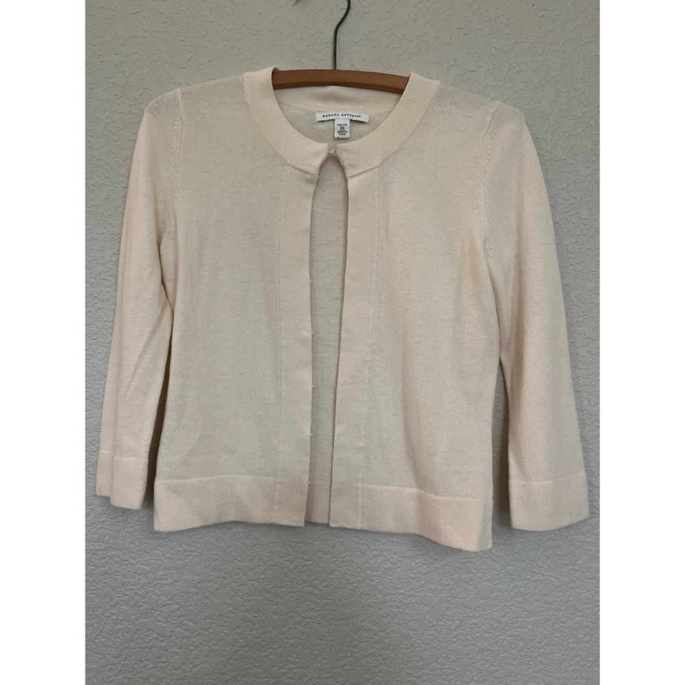 Banana Republic Cream Cardigan Women’s Petite XS